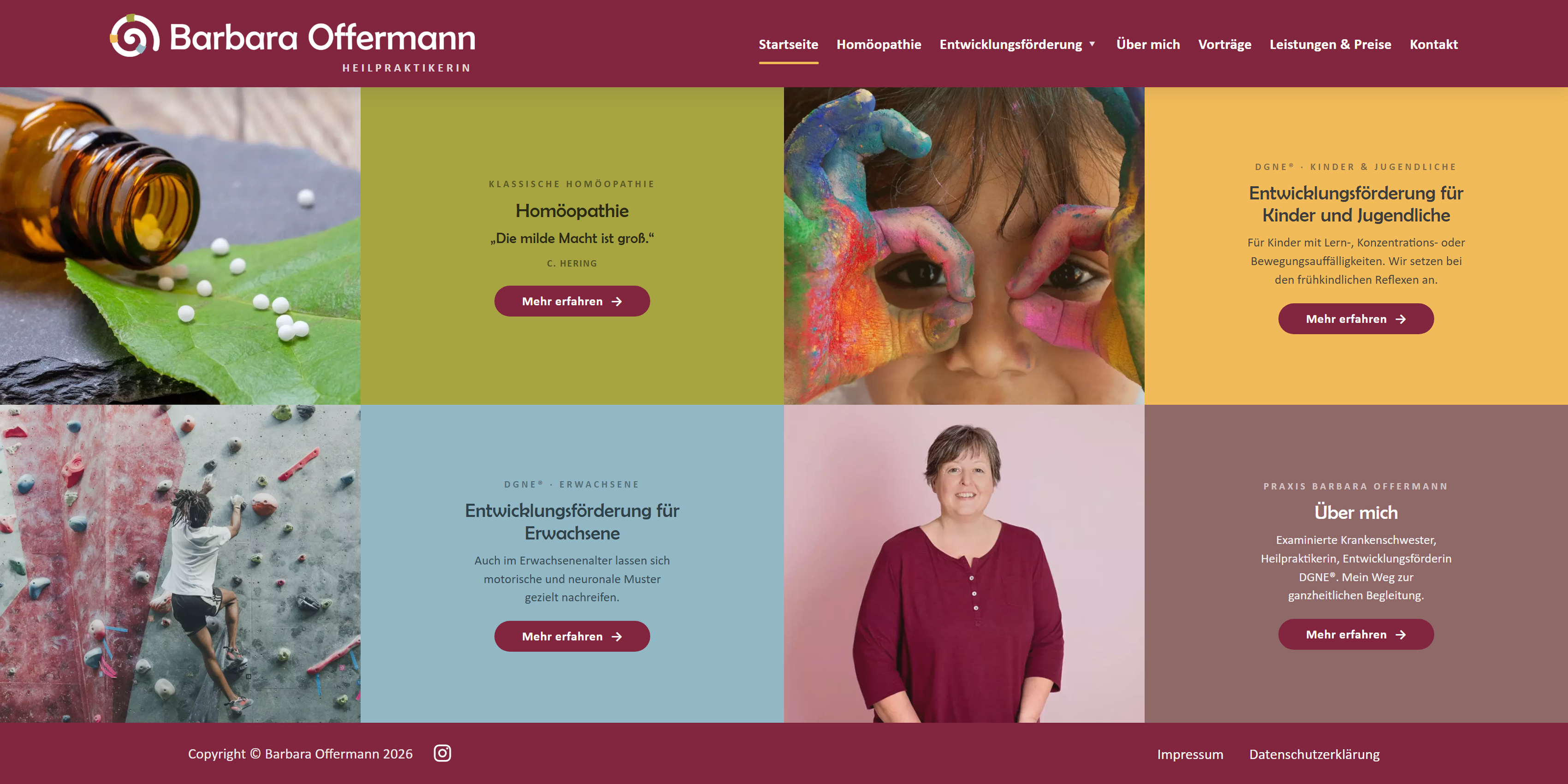 Barbara Offermann Website
