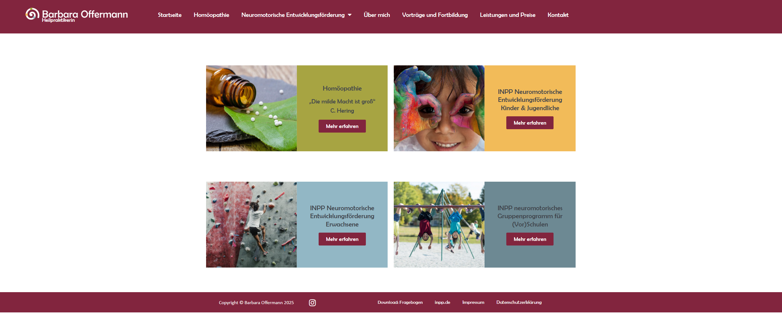 Barbara Offermann Website