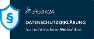 eRecht24 – Datenschutz f&uuml;r rechtssichere Webseiten