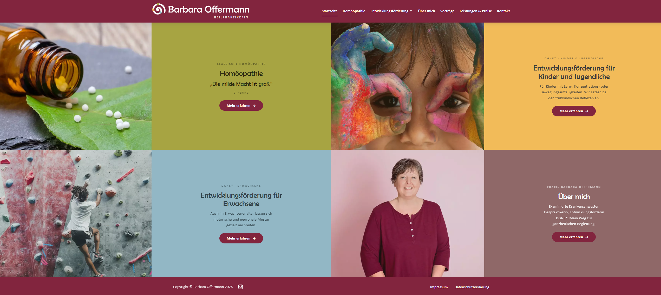 Barbara Offermann Website