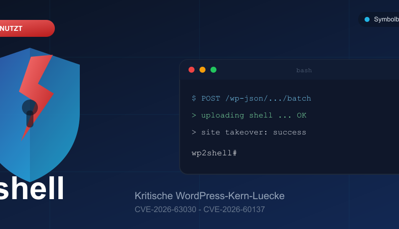 wp2shell: Kritische WordPress-Sicherheitslücke, bist du betroffen?